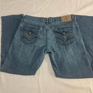 U.S. Polo Assn. Blue Denim Jeans with Buttoned Pocket